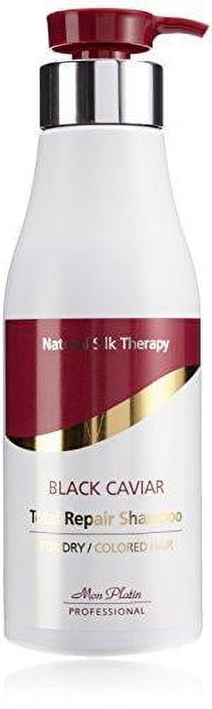black caviar total repair shampoo for dry / colored hair 17 oz
