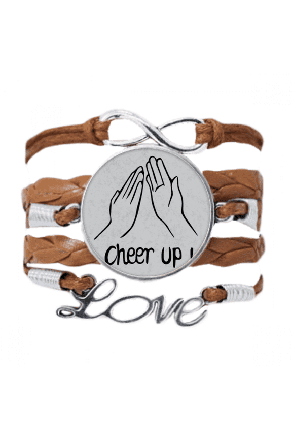 black clap personalized gesture bracelet love chain ornament wristband