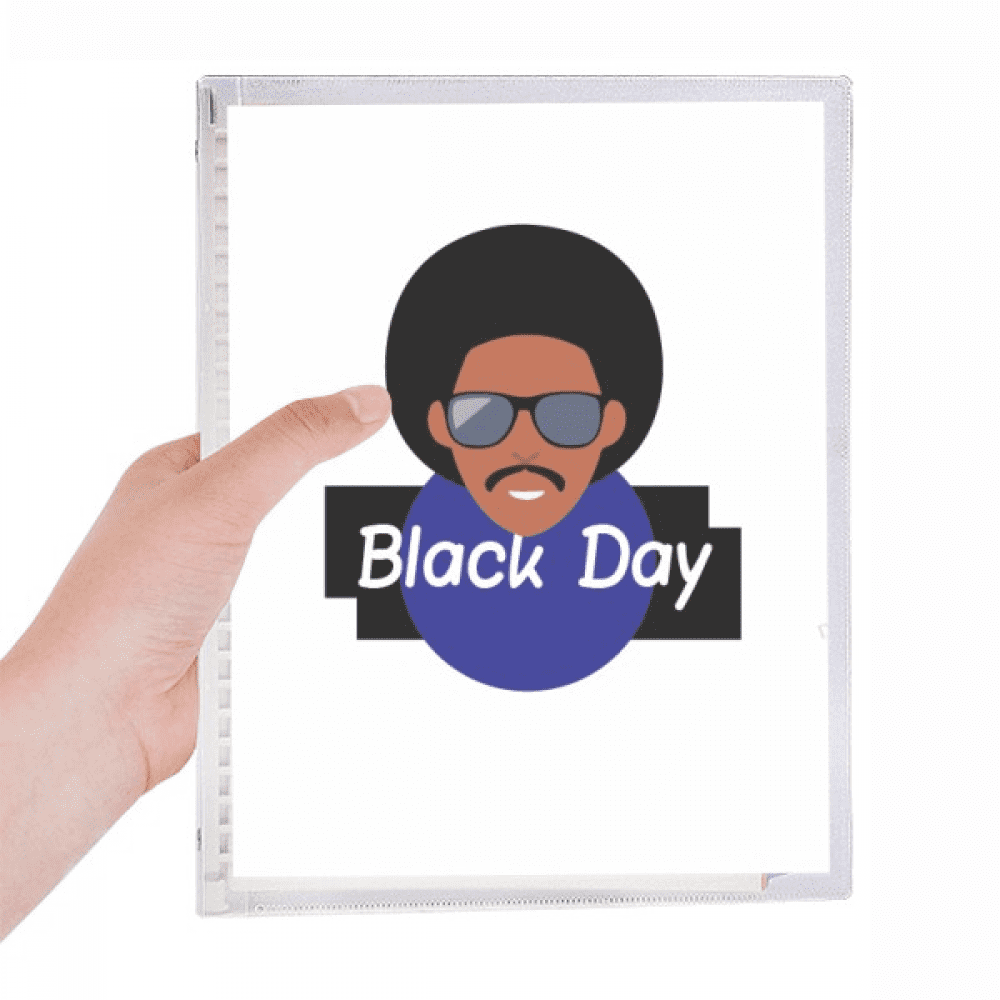 black day freedom equal rights notebook loose diary refillable journal statiry