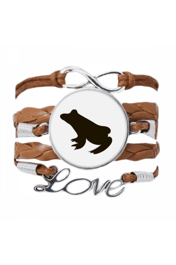 black frog cute animal portrayal bracelet love chain ornament wristband