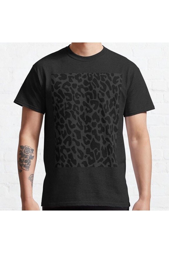 black leopard print Classic T-Shirt