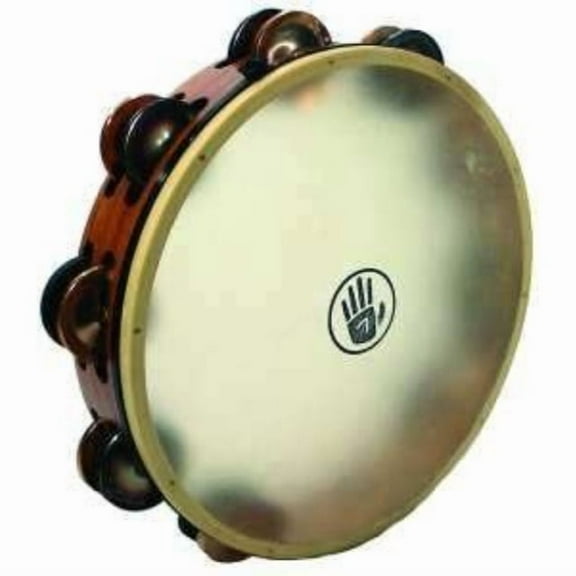 black swamp bstd2 10-inch sound art tambourine, double row