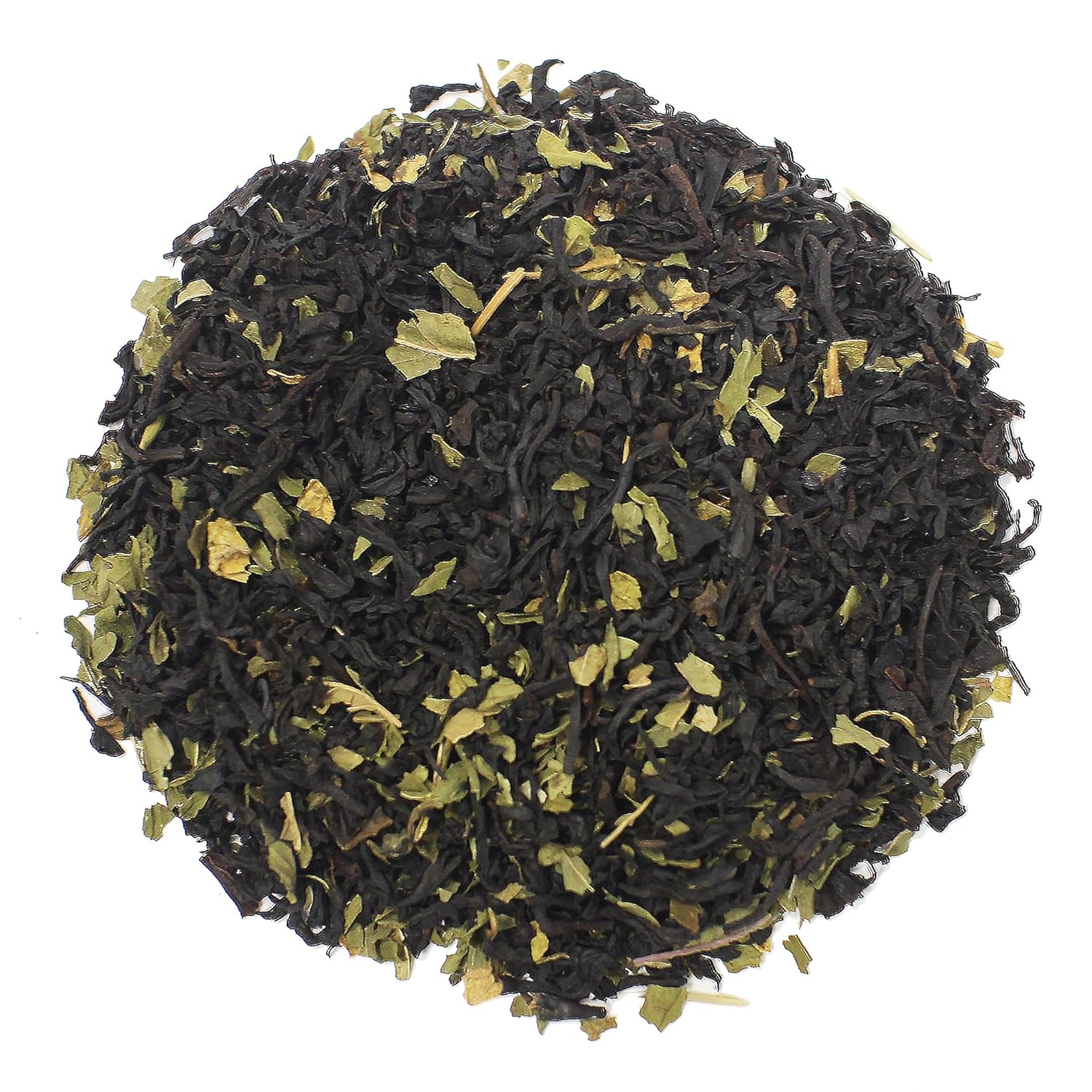 black tea with peppermint leaves - 2-ounce loose leaf tea - Walmart.com