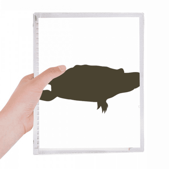 black turtle animal portrayal notebook loose diary refillable journal statiry