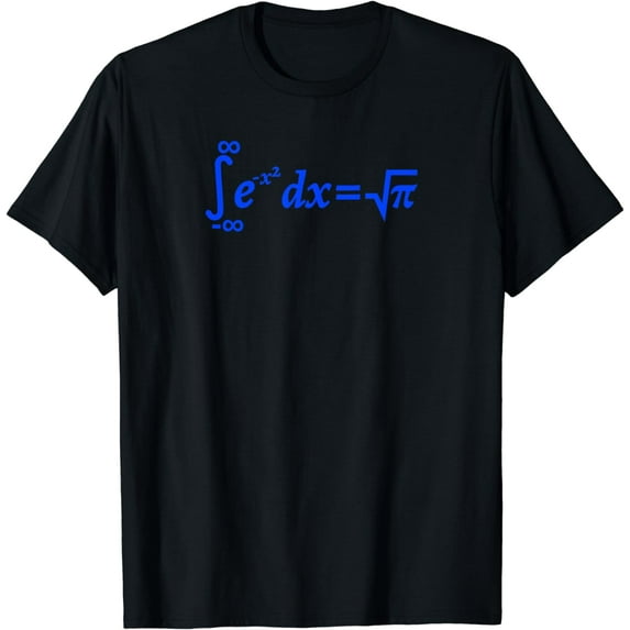 blackpenredpen cool math calculus the Gaussian integral T-Shirt
