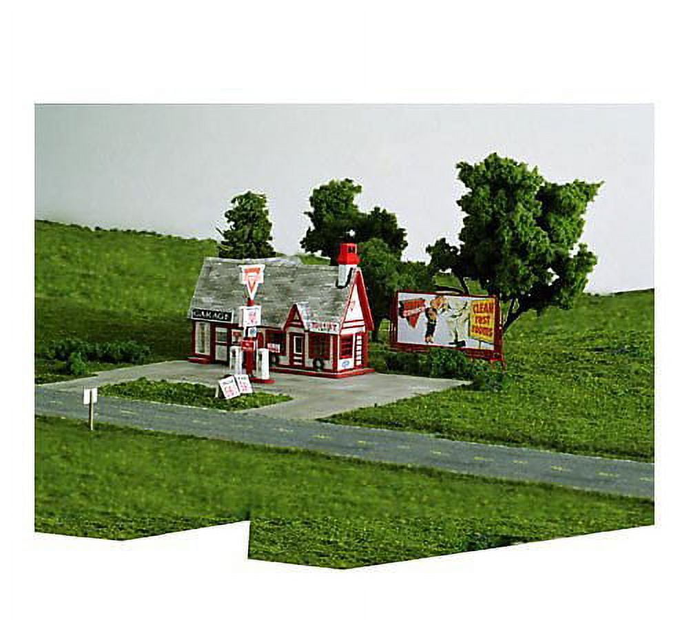 blair line ho scale kit lasercut ernie's gas station