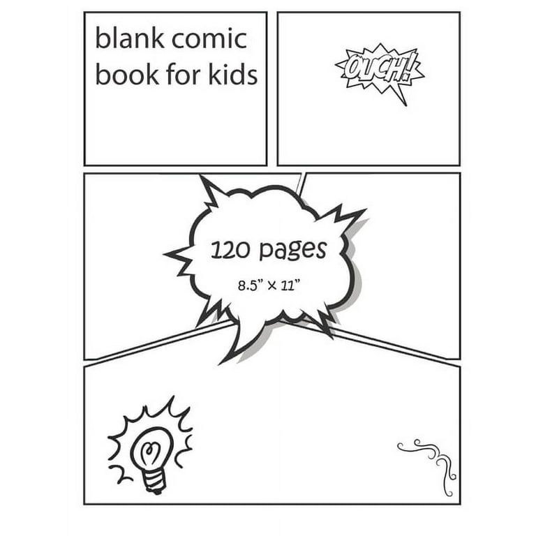 How to Draw Books for Kids, Comic Book Drawing