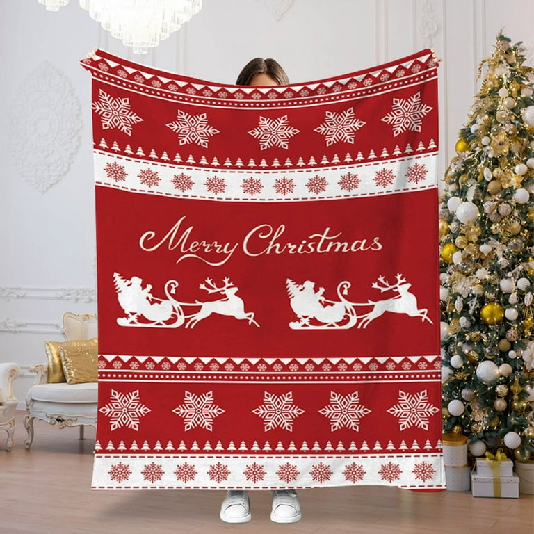 Queen christmas blanket shop