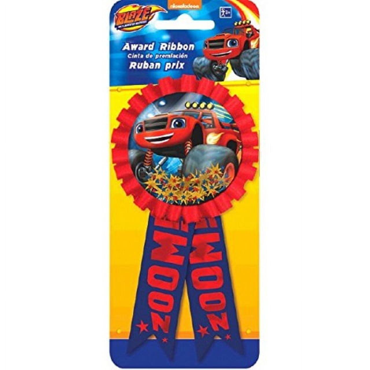 blaze and the monster machines confetti pouch award ribbon, party favor