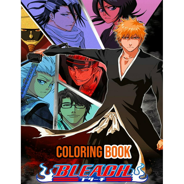 BLEACH: The Official Anime Coloring Book (Bleach: The Official Coloring  Book)