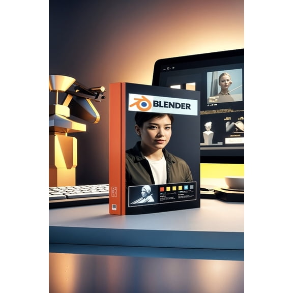 blender 3d modeling book: helpful guide for new 3D blender modellers, (Paperback)