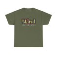 thumbnail image 1 of blind skateboards Vintage Logo v1 Yellow Gonz Retro Classic Skate TShirt Print - Military Green / L, 1 of 5