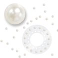 thumbnail image 1 of blinger® Crystal Women Refill Pack | 75 Hair Safe Glass Crystals for Everyday Glam | Ivory Cream Pearls 5 mm | Gem Stamper Not Included, 1 of 7