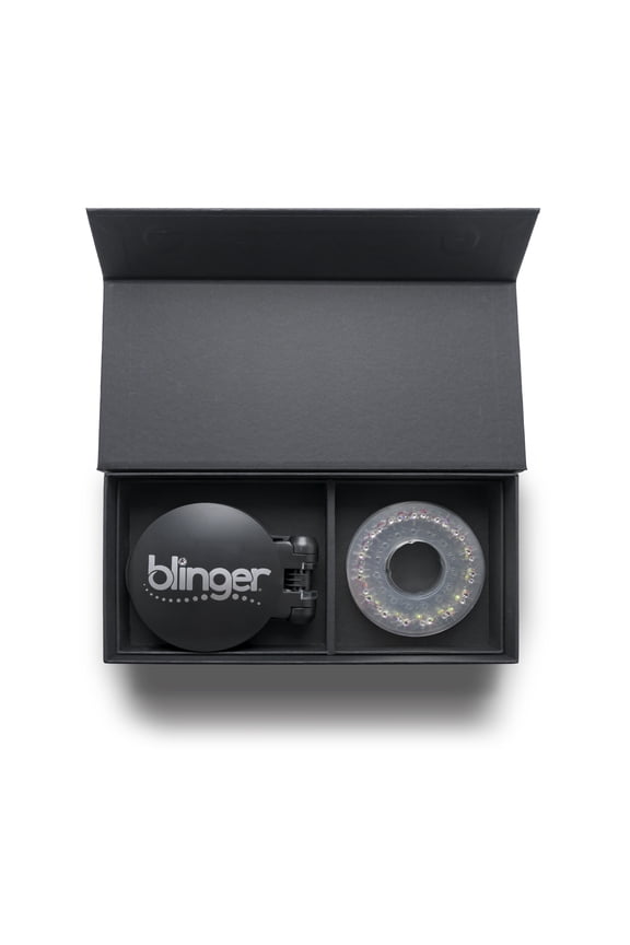 ® Vanity Starter Set + blinger® Styling Tool | 150 Precision-Cut Glass Crystals