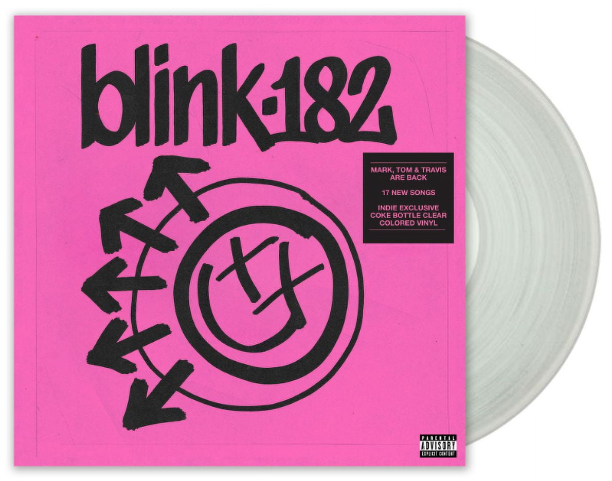 blink-182 ONE MORE TIME… (Indie Retail Exclusive Coke Bottle Clear Color  Vinyl) Records & LPs 