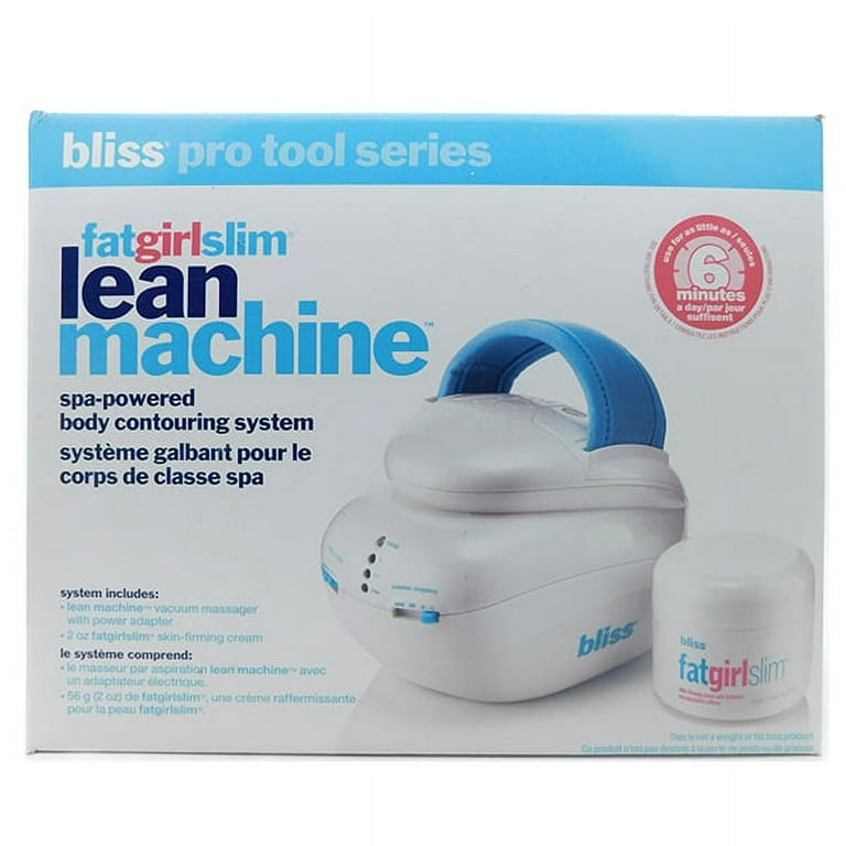 bliss FatGirlSlim Lean Machine: Vacuum Massager with Power Adapter