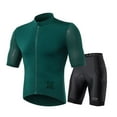thumbnail image 1 of blocloalo Cycling clothing Men's Cycling Jerseys MTB Bike Sets With Shirt And Bicycles Padded Shorts, 1 of 5