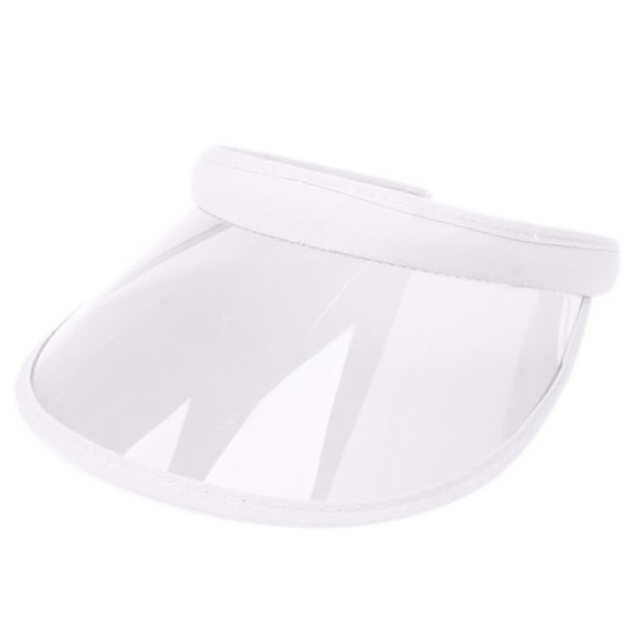 blocloalo Sports Safety Summer Unisex Visor Hat Plastic Transparent Protective Cap Suitable For Sports Outdoor Activities Sun Shade Cap
