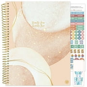 bloom daily planners 2024-25 Soft Cover Planner, 8.5" x 11", Brushed Beige