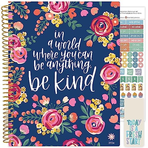 bloom daily planners 2024 (8.5" x 11") Calendar Year Day Planner