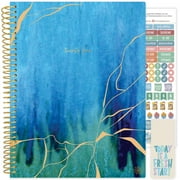 bloom daily planners 2024 Soft Cover Planner, 8.5" x 11", Daydream Believer, Pink & Blue