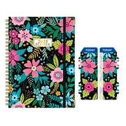 bloom daily planners 2025 Hardcover Calendar Year Goal & Vision Planner (January 2025 - December 2025) - Monthly/Weekly Column View Agenda Organizer - 7.5" x 9" - Blooming Wildly