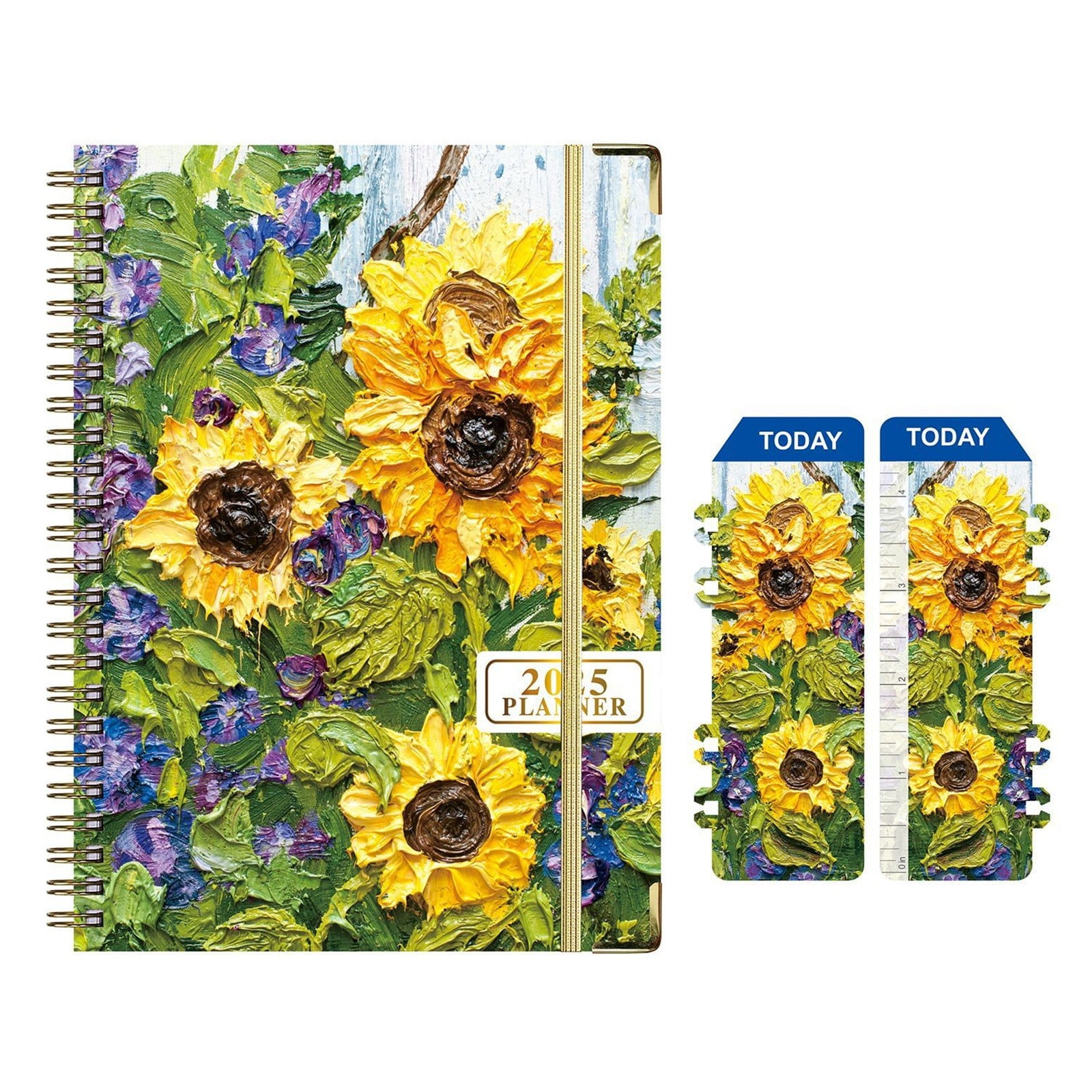 bloom daily planners 2025 Hardcover Calendar Year Goal & Vision Planner