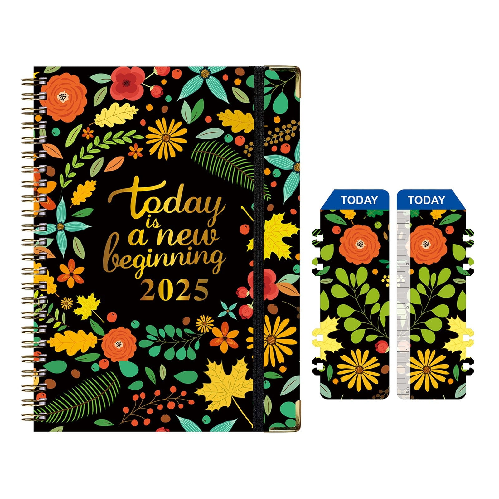 bloom daily planners 2025 Hardcover Calendar Year Goal & Vision Planner