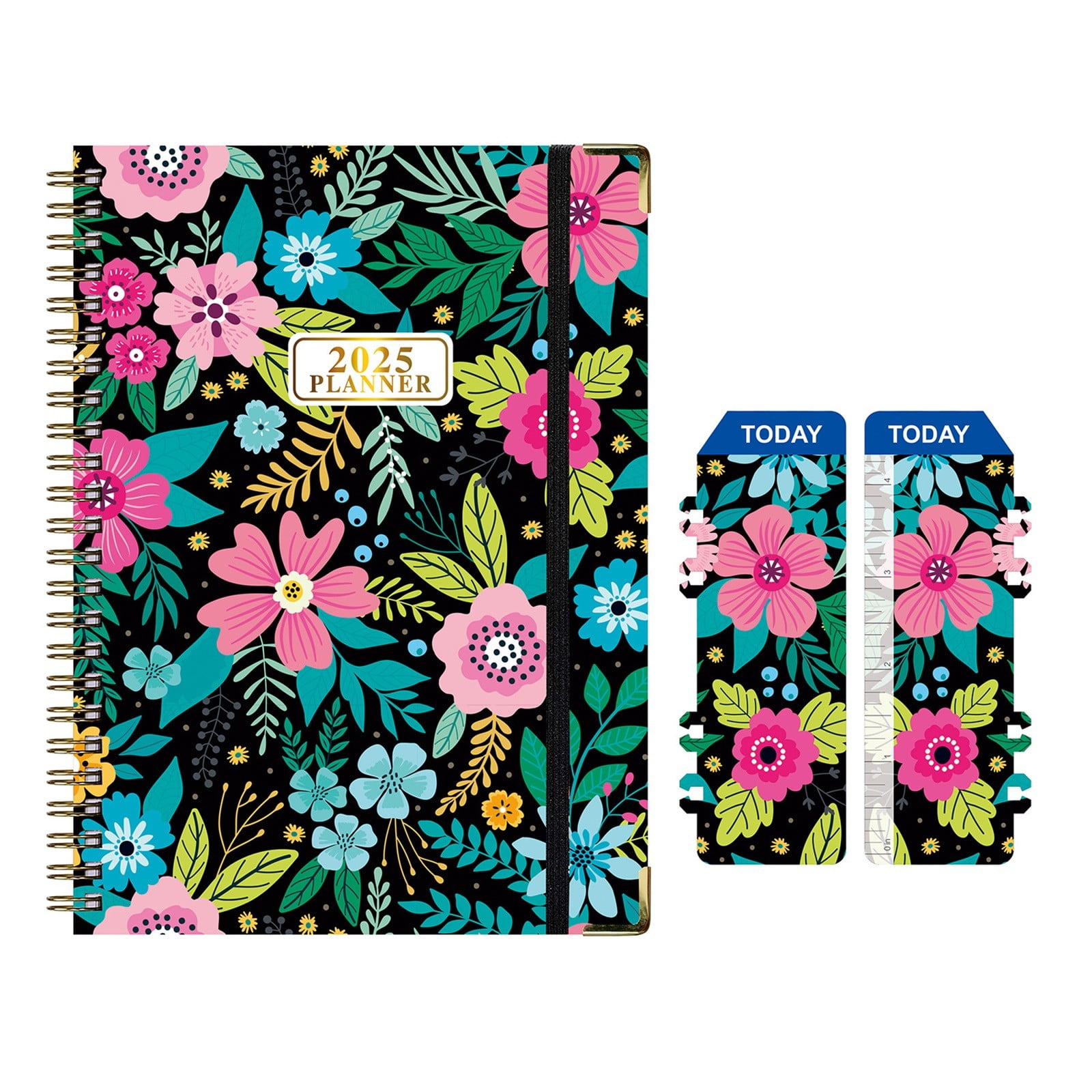 bloom daily planners 2025 Hardcover Calendar Year Goal & Vision Planner