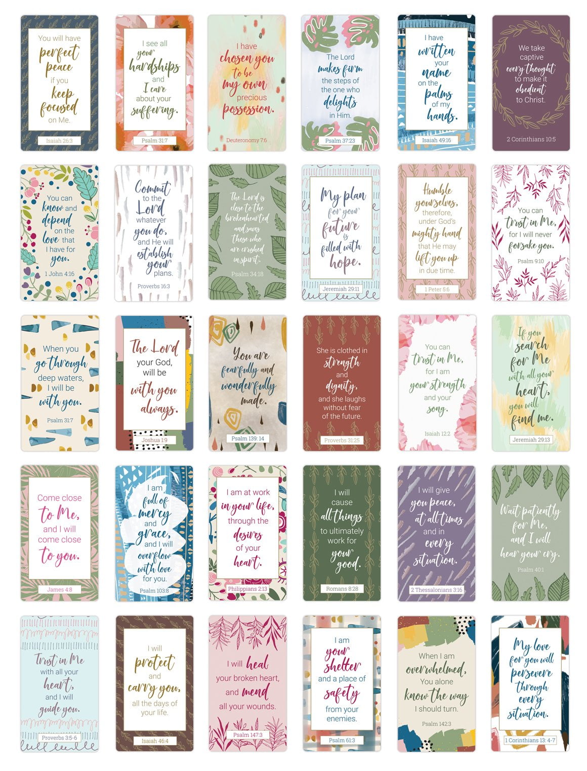 bloom daily planners Card Deck, Prayer Pack