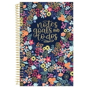 bloom daily planners Floral Dots Bound To-Do Book, 6" x 8.25"