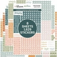 thumbnail image 1 of bloom daily planners Planner Sticker Pack, Calendar Essentials, Sweater Weather, 1 of 15