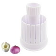 thumbnail image 1 of blooming onion cutter Onion Blossom Maker, Onion Slicer,Potato Tomato Apple Orange Blooming Devider Maker, Fruit Vegetable Cutter Tool Cutter Chopper Slicer for Kitchen, 1 of 7