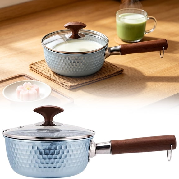 blue 18x14 Pure Titanium Flat Pot - All-in-One Healthy Cookware