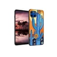 thumbnail image 1 of -blue-cactus-with-flowers-3 Phone Case, Designed for Moto One 5G Case Soft Silicon for women girls boys wife gift,Shockproof Phone Cover, 1 of 1