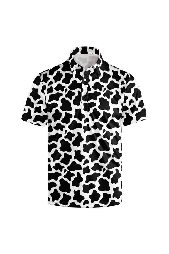 blue duck Golf Shirts for Men Outfit Dry Fit Performance Rave Outfit Retro Short Sleeve Casual Polo Shirt S
