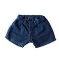 thumbnail image 1 of Blue Jean Shorts for 14" to 18" Stuffed Animals, Doll Clothes & Accessories Gift for Plush Toys & Kids, 1 of 1