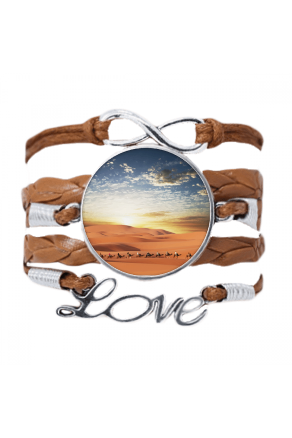 blue journey silk road camel desert bracelet love chain ornament wristband