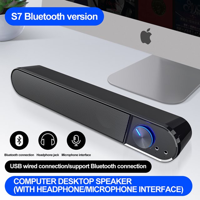 bluetooth speaker Wired Surround Bass Stereo Portable computer speakers