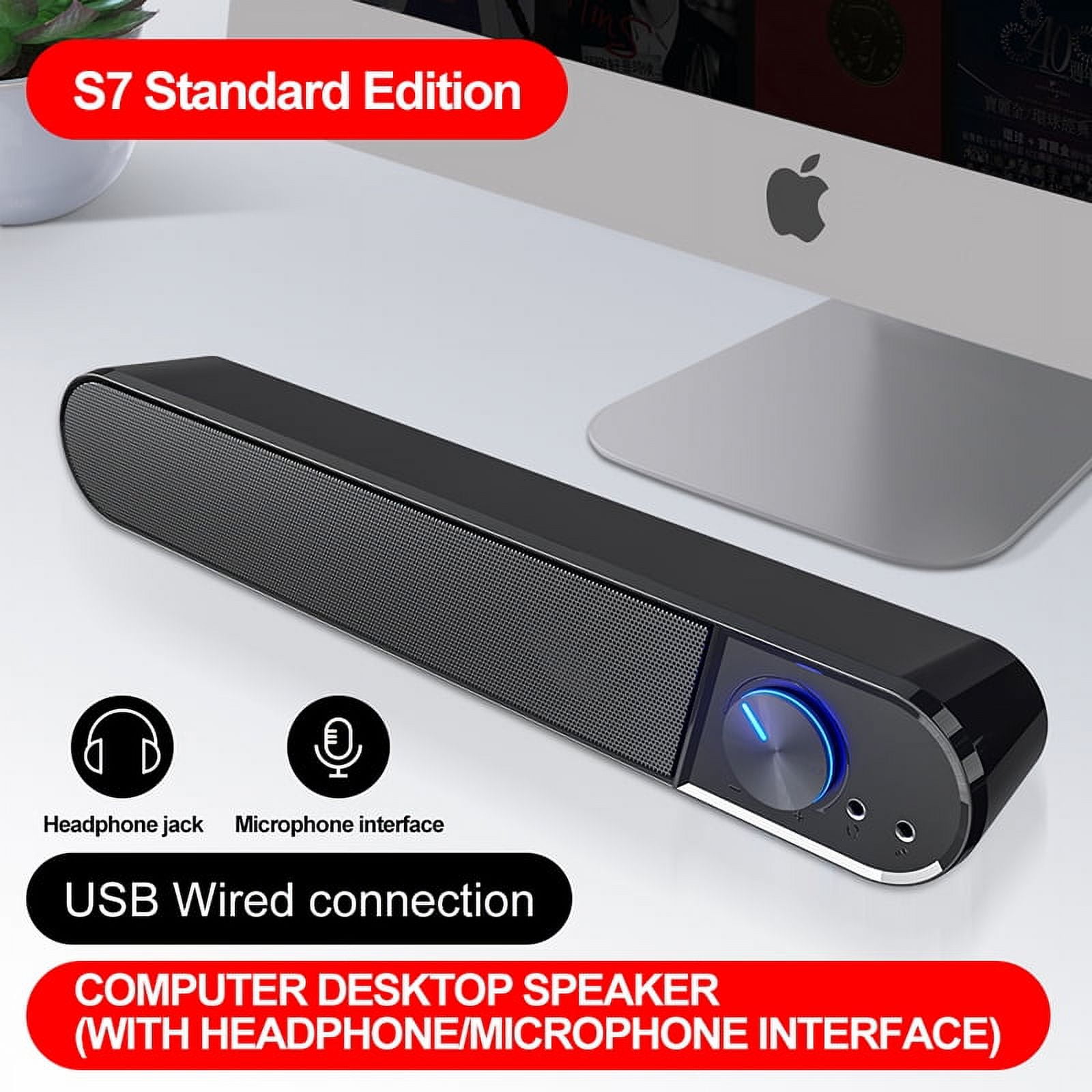 bluetooth speaker Wired Surround Bass Stereo Portable computer speakers
