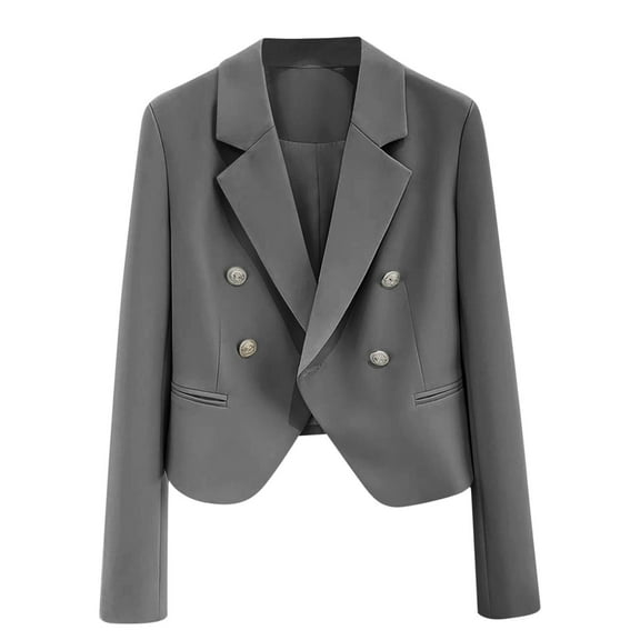 bnaln Blazers for Women Business Casual Long Sleeve Lapel Open Front Suit Jacket Work Blazer Trendy Classic Button Down Jackets Casual Lightweight CardigansBusiness Work Office Wear