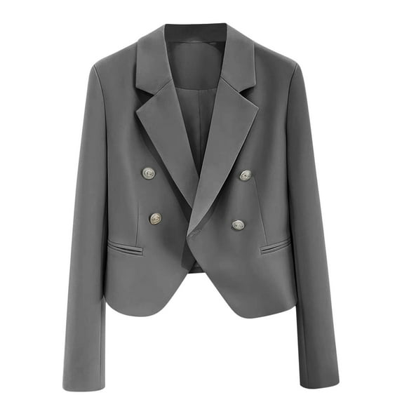 bnaln Blazers for Women Business Casual Long Sleeve Lapel Open Front Suit Jacket Work Blazer Trendy Classic Button Down Jackets Casual Lightweight CardigansBusiness Work Office Wear