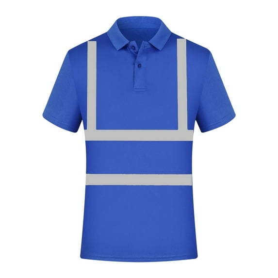 bnaln T Shirts for Men Clearance Men's Polos Shirts Short Sleeve Button T-Shirt Reflective Lightweight Breathable Casual Pullover Tops Basic Tees Athletic Collared Summer Shirt