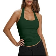 Shop Women's Halter Camis Tops in Various Styles and Colors Online