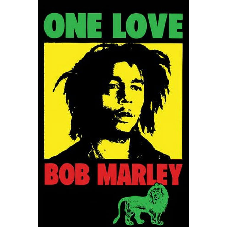  Bob Marley One Love Maxi Poster, Unlaminated, Multi-Color, 61 x  91.5 cm: Posters & Prints