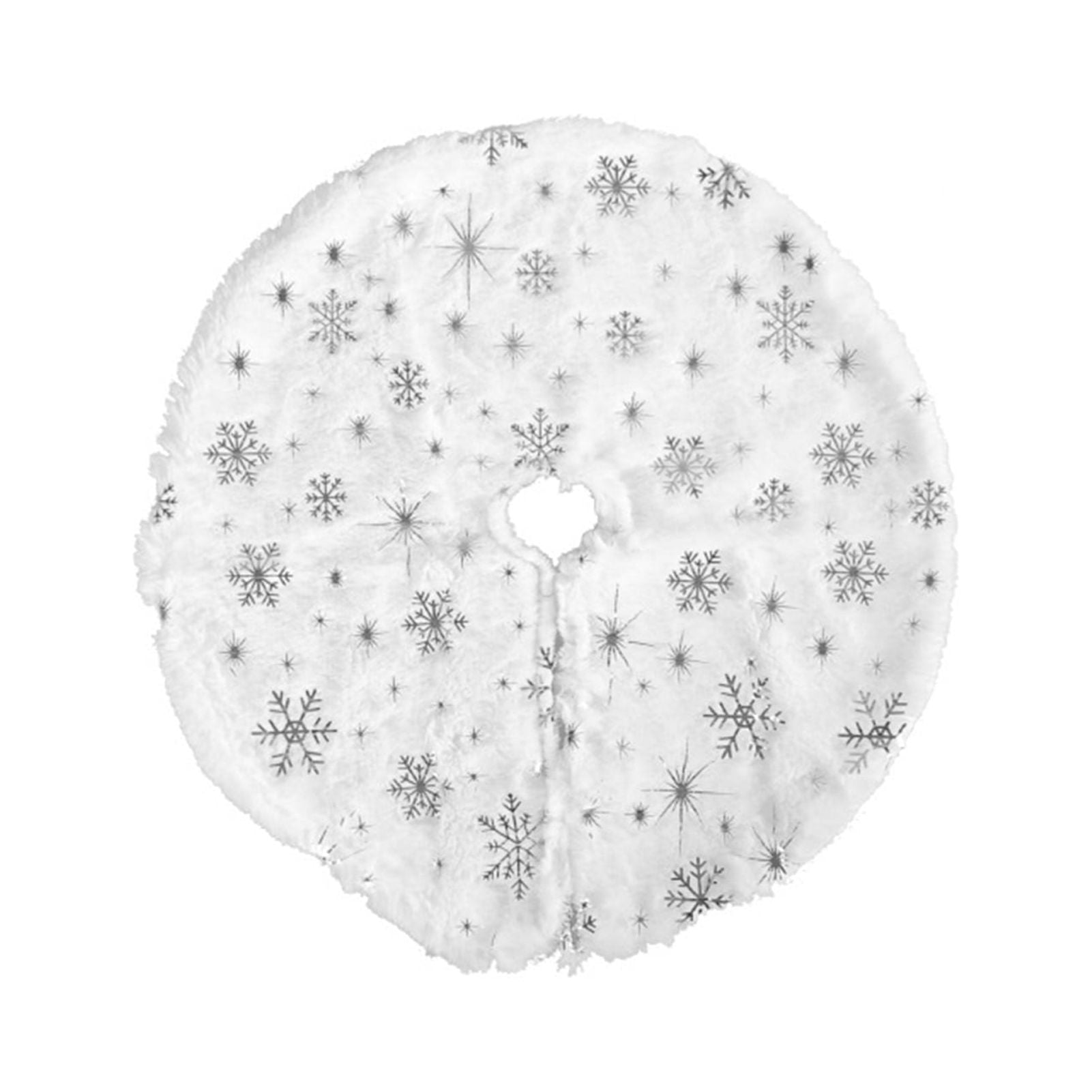 bobasndm Christmas Tree Decor Mini Christmas Tree Skirt with Snowflake
