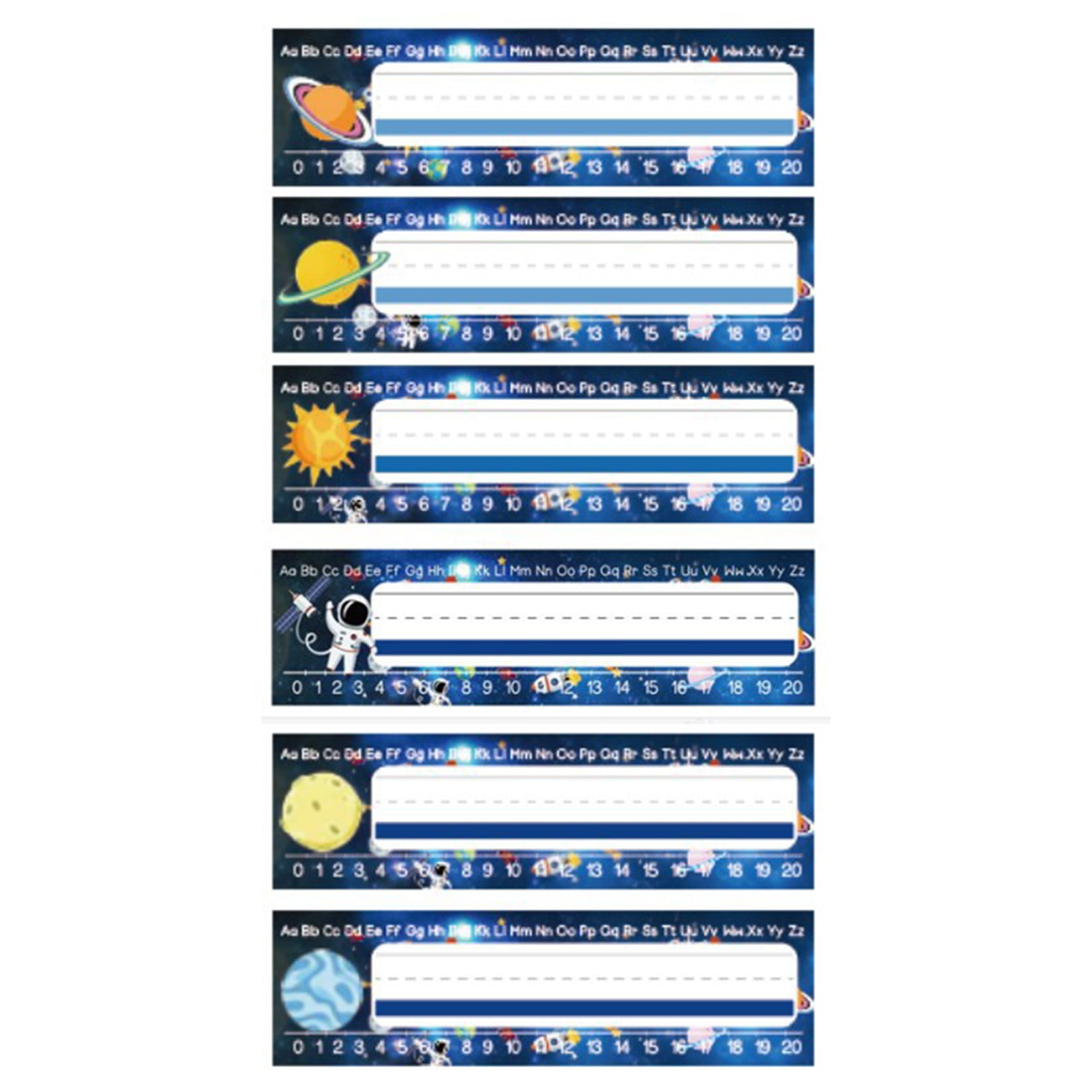 bobasndm Decorative Desk Name Tags Classroom Desk Name Tags 60/25 Pcs