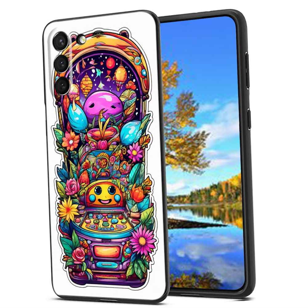 boho-A-mechanical-pinball-machine phone case for Samsung Galaxy S21 for ...