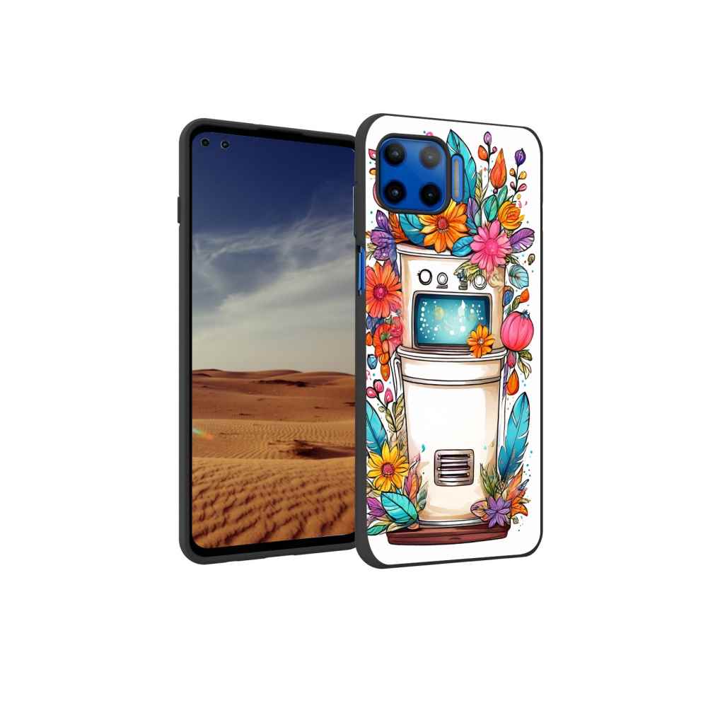 bohoAvintagephotographicprintdryer phone case for Moto One 5G for