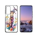 thumbnail image 1 of boho-Spanish-Ibex-with-flowers Phone Case, Designed for Motorola MOTO Edge 2021 Case Soft Silicon for women girls boys wife gift,Shockproof Phone Cover, 1 of 1